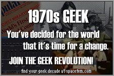 I'm A 1970s Geek